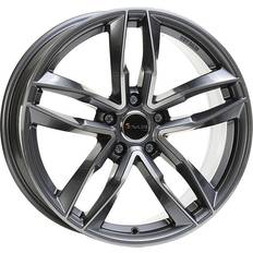17" Bilfælge Alufelge Avus Af16 7.5X17 5X112 Et 51 Anthracite Polished