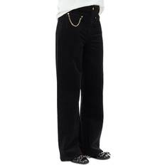 Ganni Dame Bukser Ganni Stretch Corduroy Magny Bukser - Black