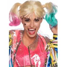 Wigs DC Comics Unisex Adult Birds Of Prey Harley Quinn Wig One Size
