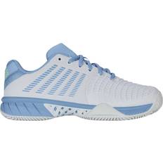 Syntetisk læder Sko K-Swiss Express Light 3 Clay Women - White/Dutch Canal