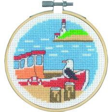 Handarbetskits Permin Broderikit Bad Vid Piren 10 cm