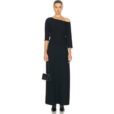 Leset Shoulder Dress - Black