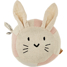 Organic Mjuk Bollskallra Kanin Babyleksaker 10 cm