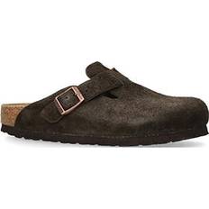 Birkenstock Brown Clogs Birkenstock Boston Suede Clogs - Brown
