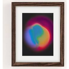 Ducky B Nonconformist Print in Walnut Wood Frame Framed Art