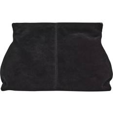 Flattered Clay Suede Oversized Clutch Bag