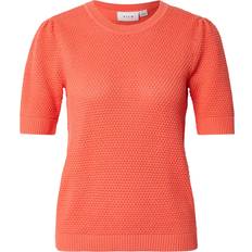 Orange - Unisex Tröjor Vila Tröja Dalo
