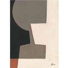 Inredningsdetaljer Paper Collective Evoke 50x70 cm Svart Poster