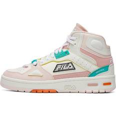 Fila Basketball Shoes Fila Fusion Heritage Retro Basketball Shoes - White Pink