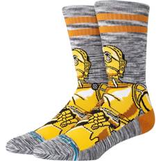 Gold Socks Stance C3P0 Crew Socks - Gold