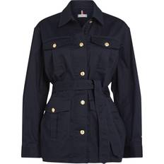 Tommy Hilfiger Tie Waist Utility Jacket - Navy