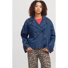 JJXX Jxcarlie Trenchcoat - Medium Blue Denim