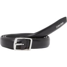 Calvin Klein Dam Accessoarer Calvin Klein Slim Leather Belt - Black