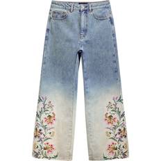 Desigual Dame Jeans Desigual Jeans - Brun/Pink