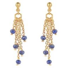 Lapis Earrings Sloya Lapis Lazuli Stone Earrings for Women Elyssa - Bleu