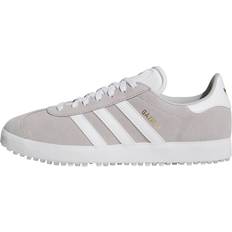 Adidas originals gazelle grey adidas Gazelle Spikeless Golfskor - Grey Two/Cloud White/Gold Metallic