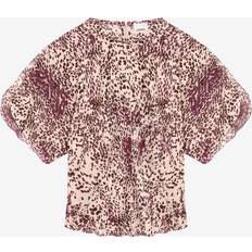 Bluser Isabel Marant Top Karlita - Mujer - Purple/Ecru