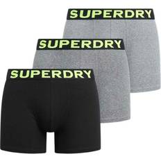 Superdry Underbukser Superdry Boksershorts Triple Pack - Grå/Lime