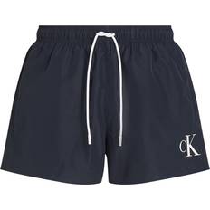 Calvin Klein Swimwear Badeshorts - Marin/Hvid