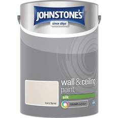 Johnstone's Wall & Ceiling Paint Ivory Spray Silk Finish 5L Ceiling Paint