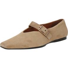 Brown Ballerinas Vagabond Women's Wioletta Suede Pointed Flats - Black