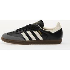 Brown - Men - adidas Samba Shoes adidas Sneakers Samba Og W - Black/Off White/Gold Metallic
