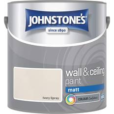 Johnstone's Wall & Ceiling Paint Ivory Spray 2.5L Ceiling Paint
