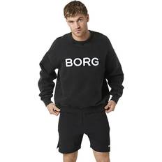 Björn Borg Återvunnet material Tröjor Björn Borg Oversized Logo Sweatshirt - Svart