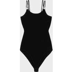Bodysuits on sale Sandro Destiny Strappy Bodysuit - Black