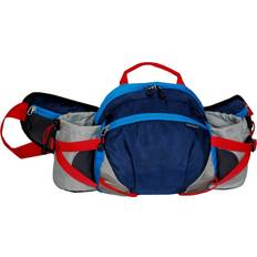 Everest Outdoor Waist Pack with Bottle Holders - Navy/Blue/Gray