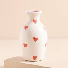 Lisa Angel Tiny Red Hearts Bud One Size Vase