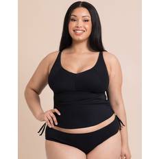H Tankinis Curvy Kate Jet Set Tankini Top - Black
