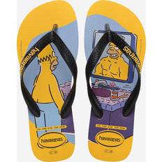Yellow Flip-Flops Havaianas Flip Flops Simpsons - Jaune