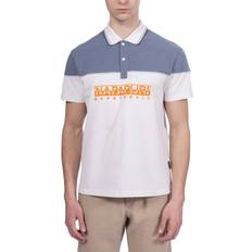 Round Polo Shirts Napapijri Saturnia Polo Shirt - Blanc