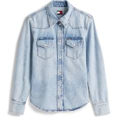 Tommy Hilfiger Women Shirts Tommy Hilfiger Regular Western Shirt - Denim