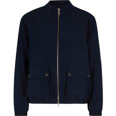 Joop! Guld Detalj Crepe Blazer Jacka - Blue