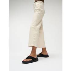 Fitflop Black Flip-Flops Fitflop F-Mode Go Webbing Flatform Strappy Flip Flops