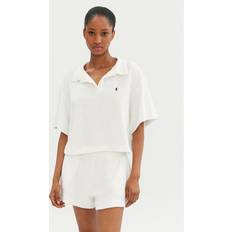 Clothing Polo Ralph Lauren Terry Towling Short Set - White