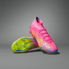 43 ⅓ - Rosa Fotbollsskor adidas F50 Elite Mid Firm Ground Fotbollsskor - Lucid Pink/Lucid Lemon/Blue Fusion
