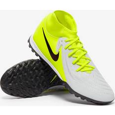 Nike Phantom Skor Nike Tf High-top Football Shoes - Silver/Volt/Black