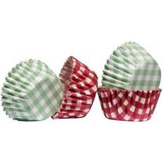 Cupcake Cases Premier Housewares Gingham 100 Pcs Mini Cases Multi One Size Cupcake Case