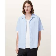 Clothing AllSaints Valmer Short Sleeve Button Front Shirt