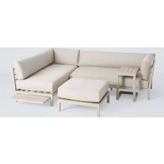 John Lewis Platform Modular 4-Seater Garden Lounging Outdoor Lounge Set