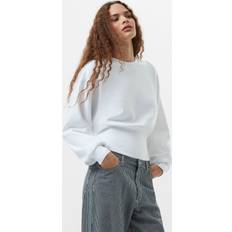 Linen - Sweatshirts Jumpers French Connection Sunday Curved Lightweight Sweatshirt - White