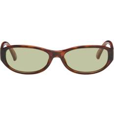 Le Specs Don't Cha Sunglasses in Toffee Tort - Brown