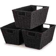 Woodluv Storage for Shelves 30.5 x 18.5 x 14.5 in Basket
