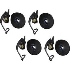 Bungee Cords & Ratchet Straps Securefix Direct 25MM Black Ratchet Straps 10M