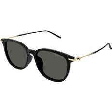 Solglasögon Montblanc Asian Fit Solglasögon - Svarta