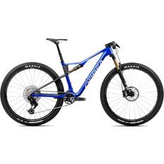 Orbea Oiz M-TEAM AXS MTB Heldämpad 120/120 Cobalt Blue Carbon Raw