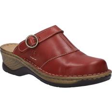 Red Clogs Josef Seibel Catalonia 83 Womes Mules - Red